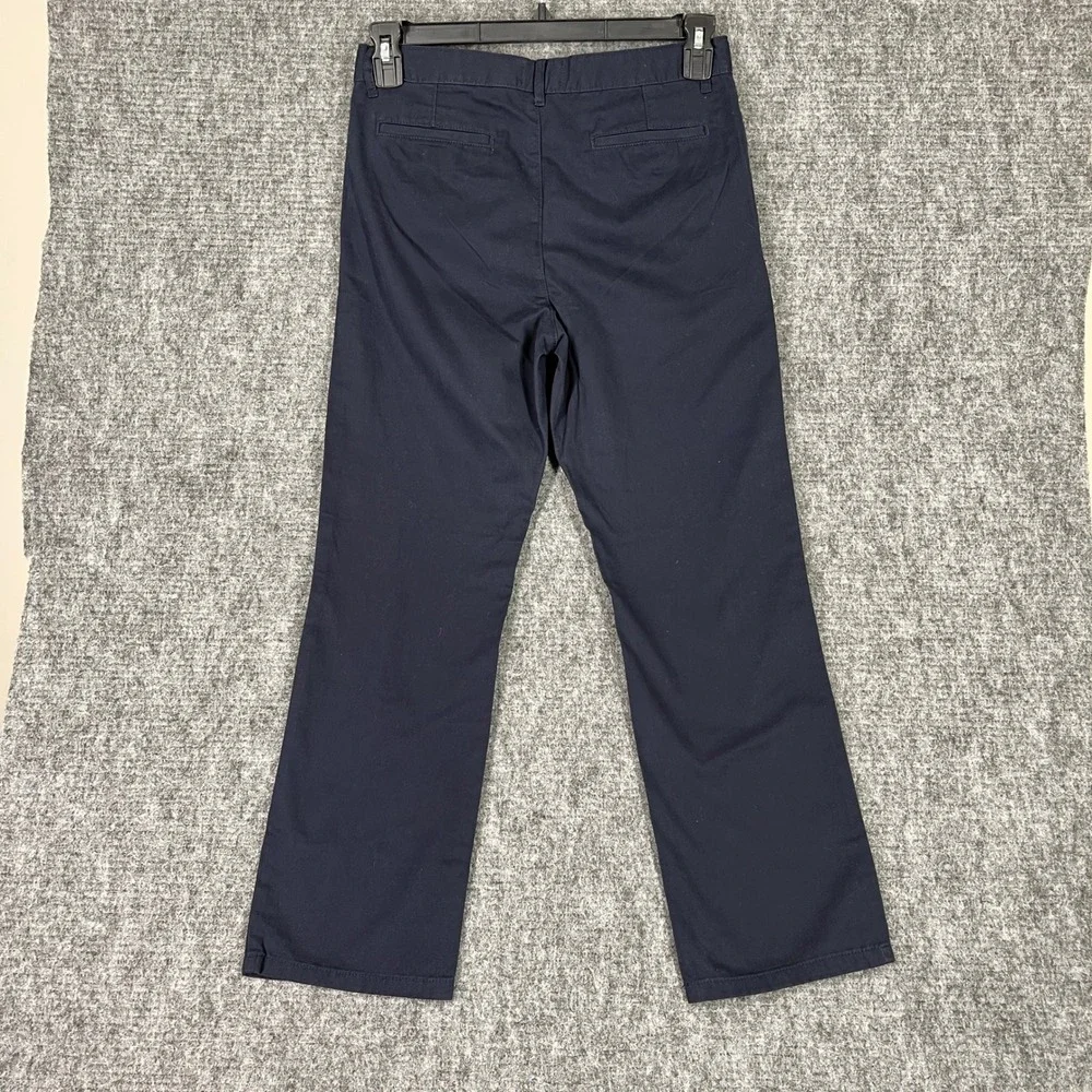 Childrens Place Pants Boys 12‎ Husky Navy Dress Flat Front Modern Essentials NWT